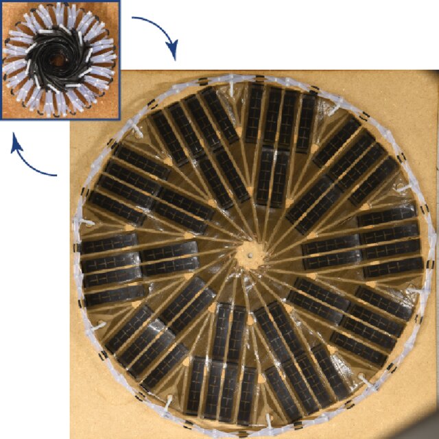 این پنل خورشیدی در معرض دما تغییر شکل می‌دهد!