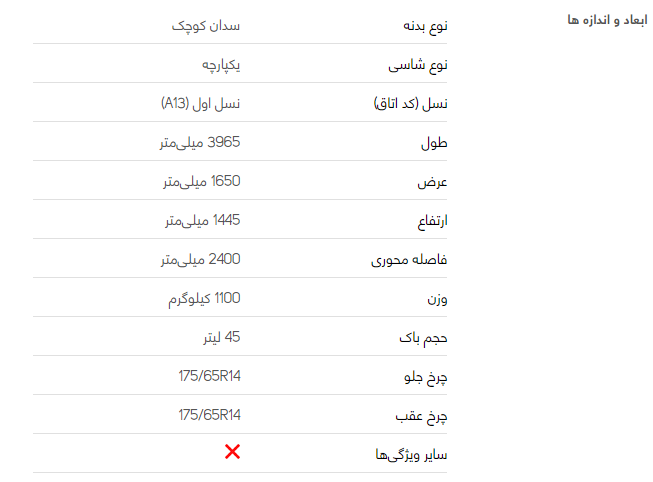 بررسی فنی جک جی ۳ سدان + مشخصات