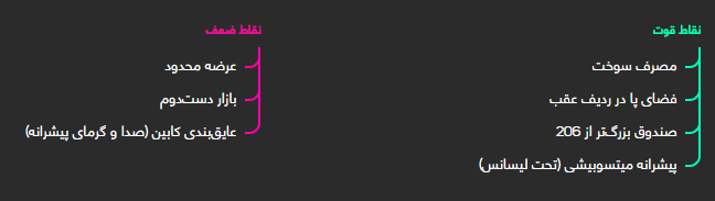 بررسی فنی جک جی ۳ سدان + مشخصات