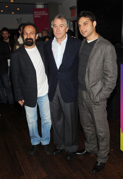 عکس| پیمان معادی ۱۰ سال پیش کنار رابرت دنیرو