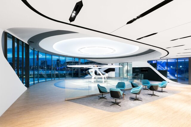 رونمایی از پایانه تاکسی‌های پرنده "ولوکوپتر" در سنگاپور