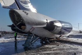 خروج هواپیمای مسافری تهران – ماهشهر از باند فرودگاه