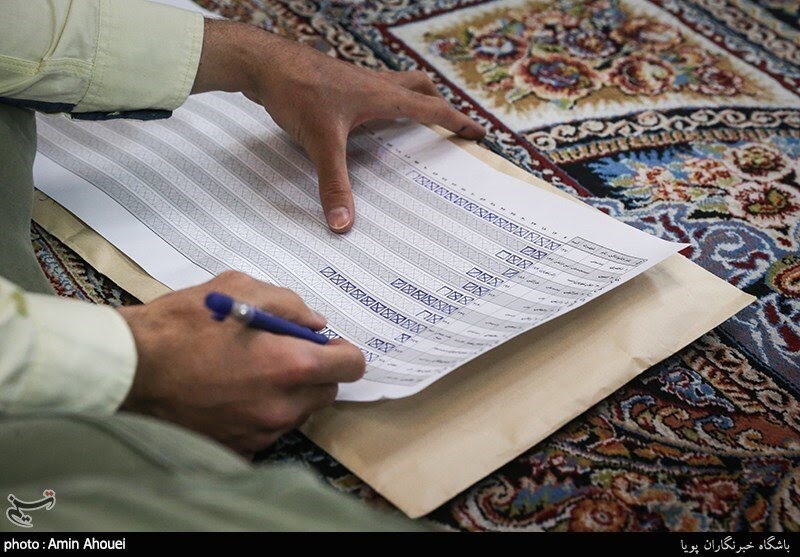 درج نام قالیباف و آقاتهرانی بر روی برگه‌های رأی+عکس