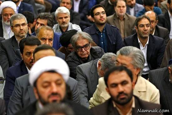 بازیگران در محضر رهبر انقلاب