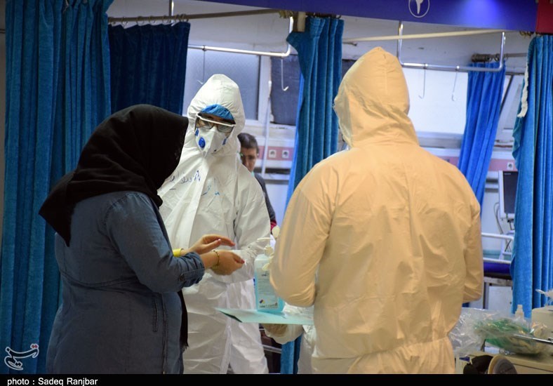 گزارش تصویری از بخش قرنطینه بیماران کرونایی در بیمارستان امام رضا(ع) تبریز