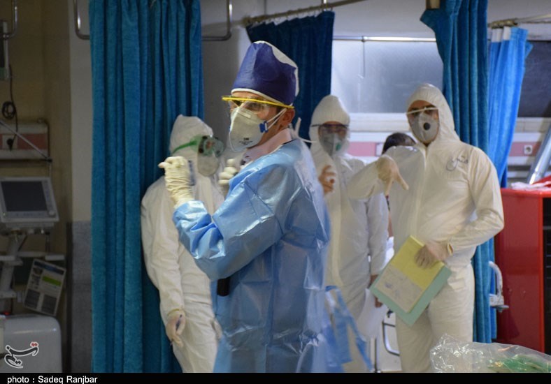 گزارش تصویری از بخش قرنطینه بیماران کرونایی در بیمارستان امام رضا(ع) تبریز