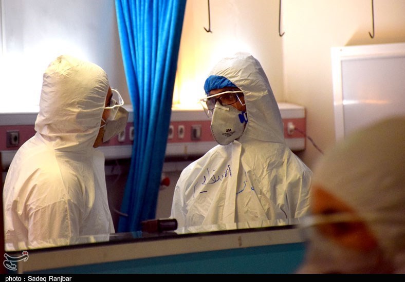 گزارش تصویری از بخش قرنطینه بیماران کرونایی در بیمارستان امام رضا(ع) تبریز