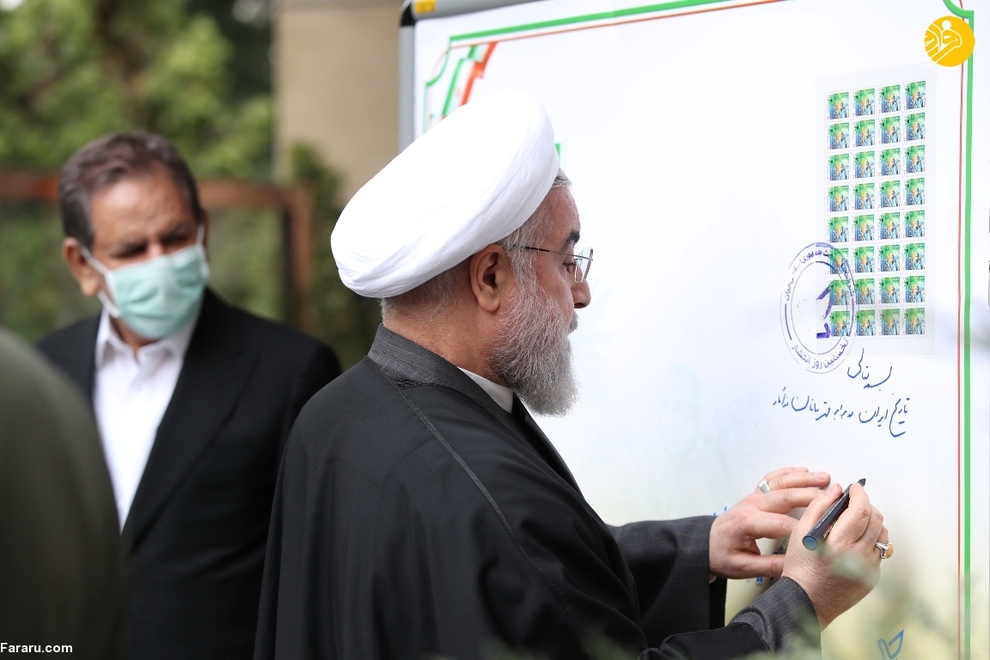 تصاویر آخرین جلسه هیات دولت در سال ۹۸