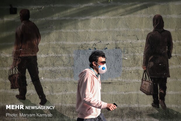 چهره شهروندان با ماسک، تصویر آشنای ۶۰ روز گذشته کشور