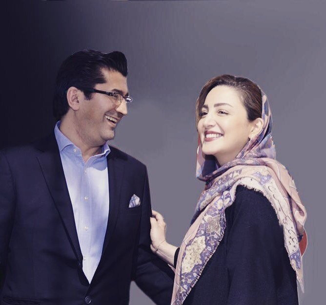 ناز و عشوه شیلا خداداد برای همسرش