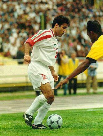 وقتی مهدوی‌کیا در استادیوم یادگارامام(ره) تبریز پا به توپ شد/عکس