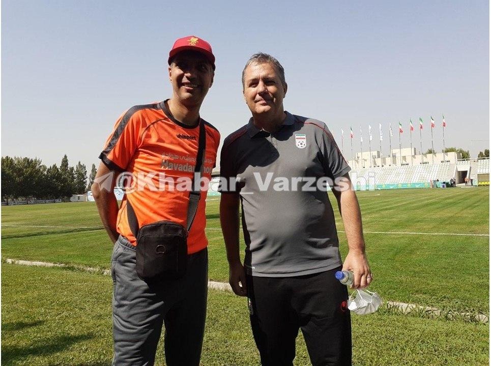 فردوسی‌پور و اسکوچیچ در یک قاب/عکس