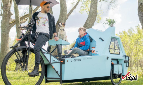 قایقی ویژه که روی زمین و دریا حرکت می‌کند+تصاویر