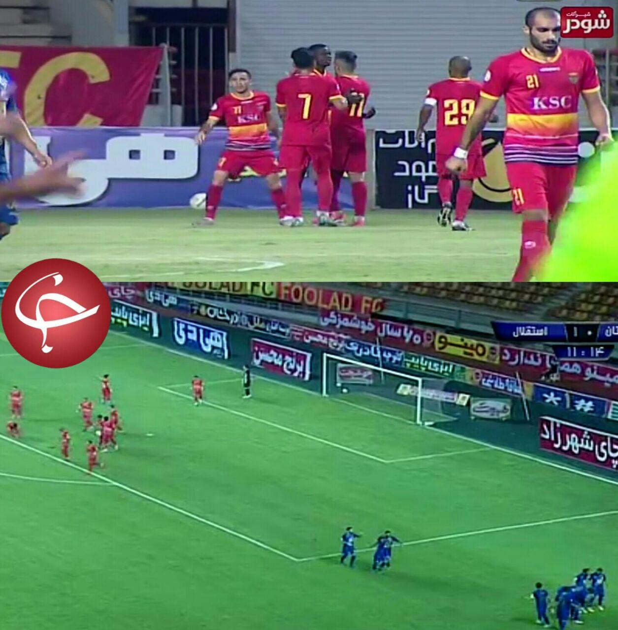 فولاد ۲ - استقلال یک/ شاگردان فرهاد حریف سرخپوشان نشدند + عکس