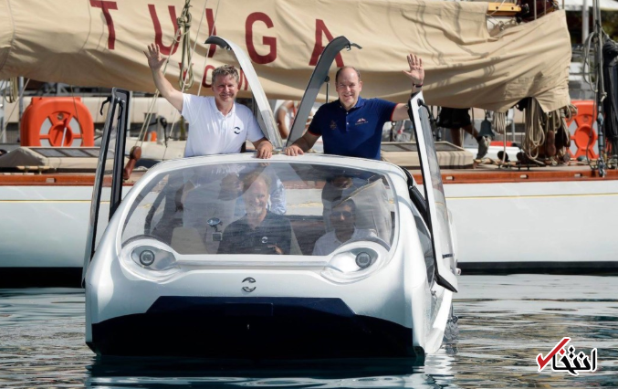 خودروی جذابی که روی آب حرکت میکند+تصاویر خودروی جذابی که روی آب حرکت میکند+تصاویر