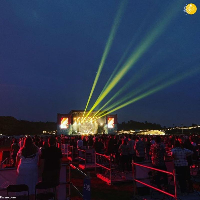 کنسرت با رعایت فاصله گذاری اجتماعی