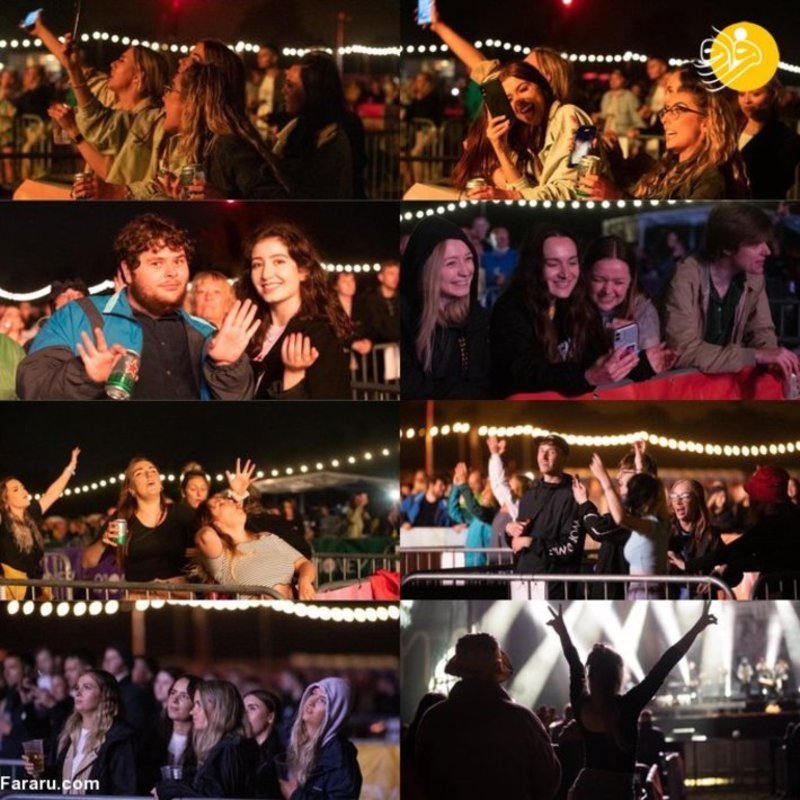 کنسرت با رعایت فاصله گذاری اجتماعی