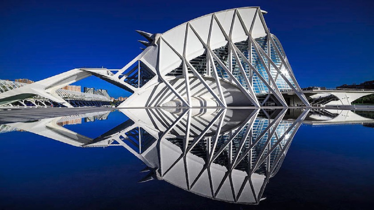 موزه‌ای به شکل اسکلت نهنگ+تصاویر