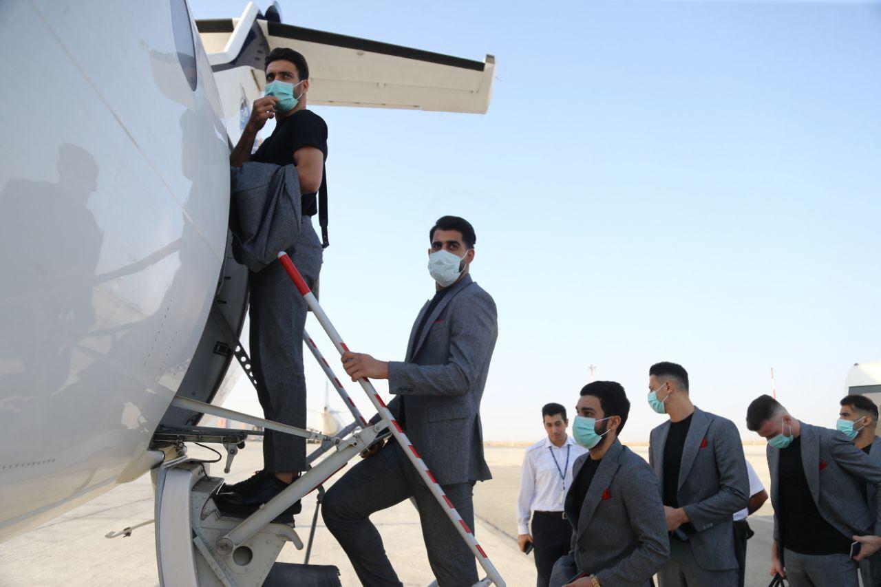 تصاویری از کاروان پرسپولیس در سفر به قطر