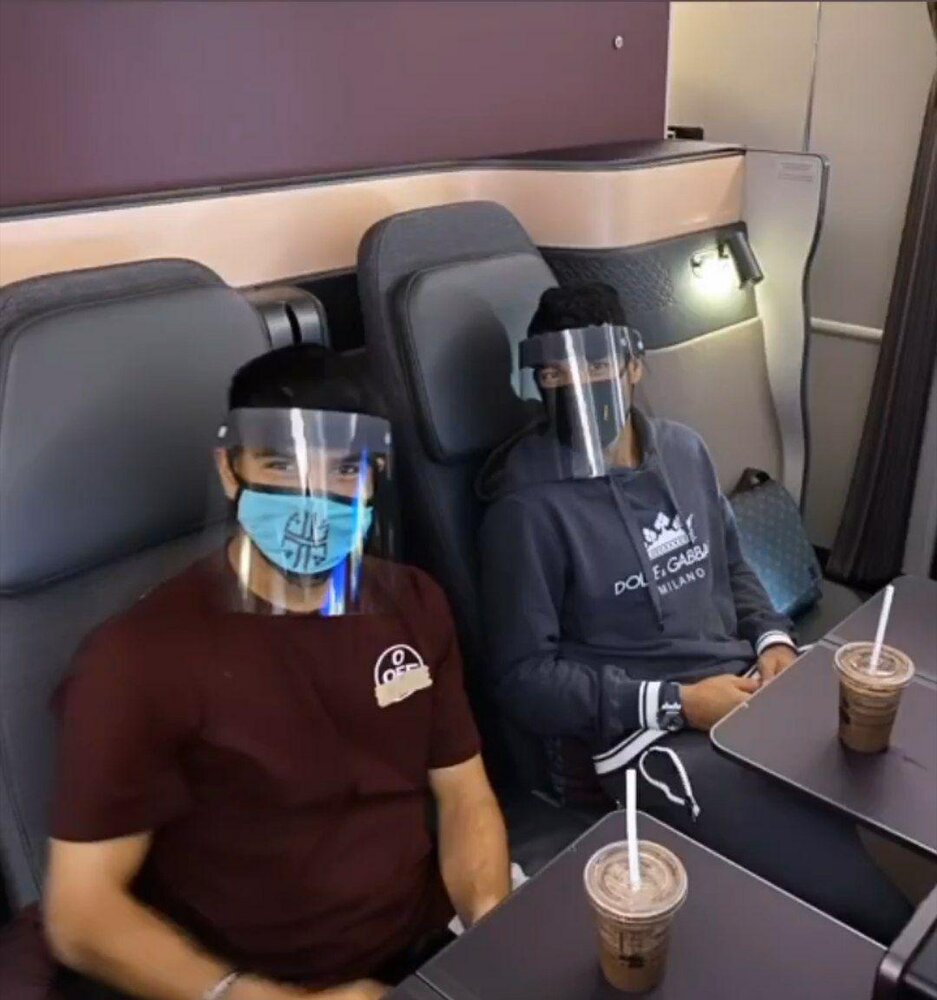 استتار امیر عابدزاده و طارمی در فرودگاه!