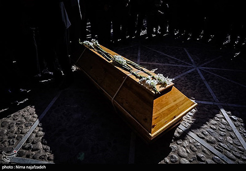 مراسم خاکسپاری مرحوم استاد شجریان در طوس