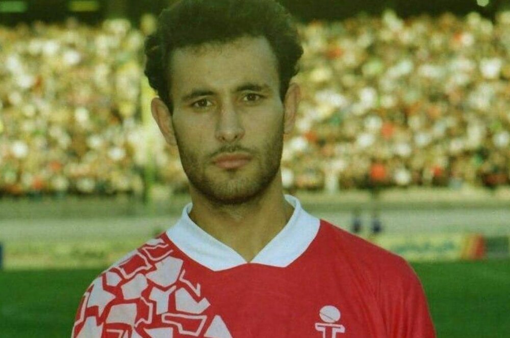 یحیی گل محمدی در جوانی/ عکس