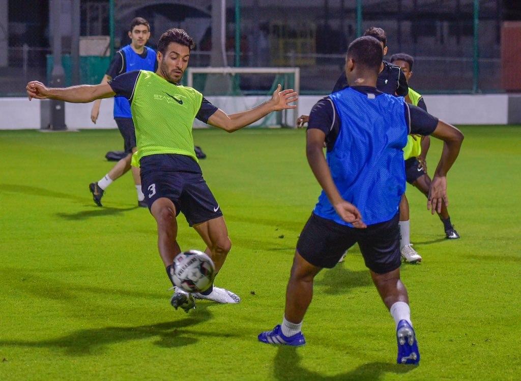 اولین تمرین شجاع با الریان/ عکس