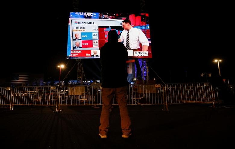 اوضاع آنطور که ترامپ فکر میکرد نشد؛ تاس بایدن روی جفت شش نشست