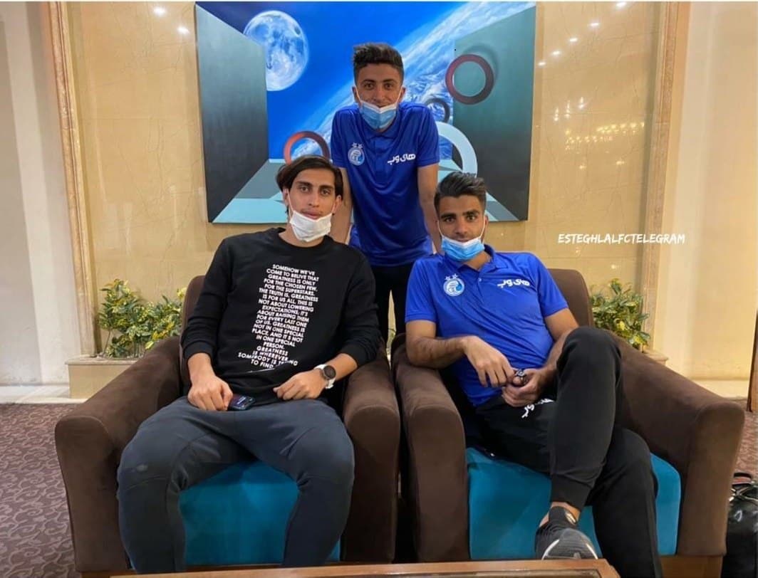 نادری تست داد و در اردوی استقلال حاضر شد/عکس