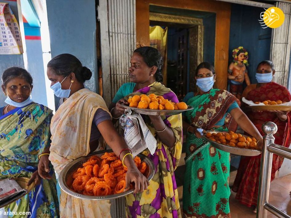 جشن پیروزی کامالا هریس در روستای آبا و اجدادی/ عکس