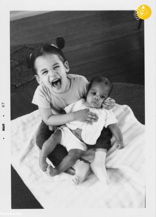 دوران کودکی کامالا هریس معاون رئیس جمهور آمریکا/ عکس‌ها