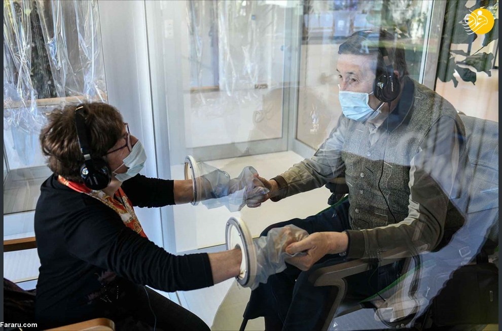 اتاق آغوش، شادی را به سالمندان هدیه داد