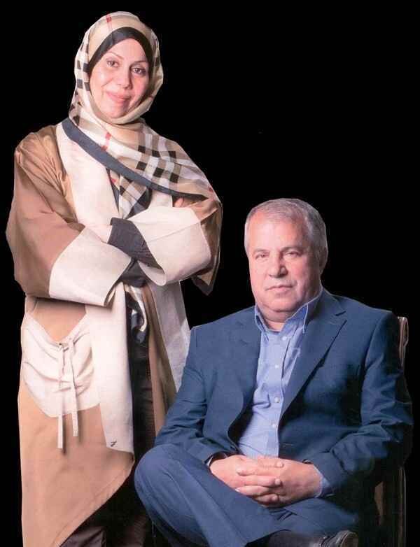 کار جالب همسر علی پروین برای عروس و دادمادها