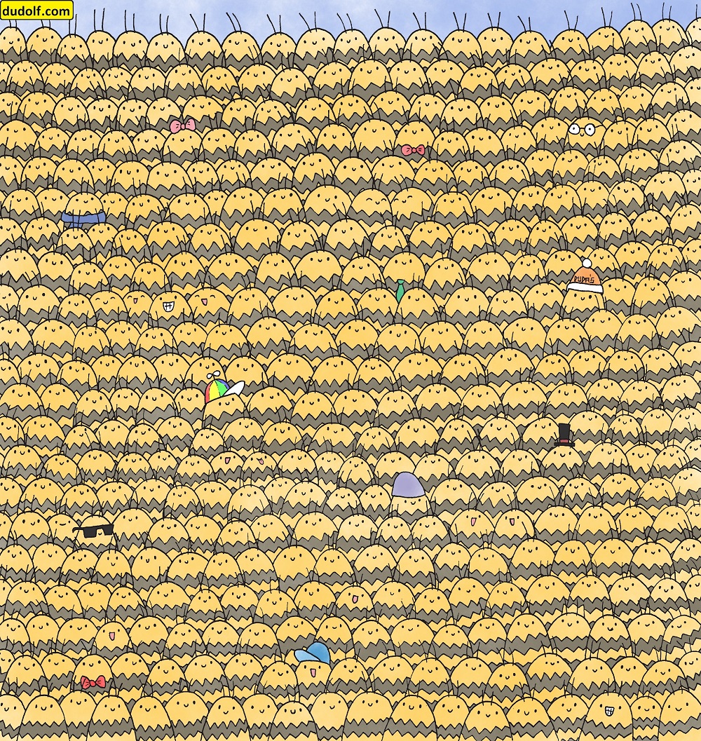 چند معمای تصویری سرگرم کننده برای آنهایی که چشمان تیزبینی دارند