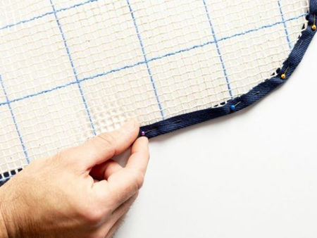 روش درست کردن پادری با کاموا, مراحل درست کردن پادری منگوله ای