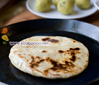 نان شکم پر هندی Aloo Paratha