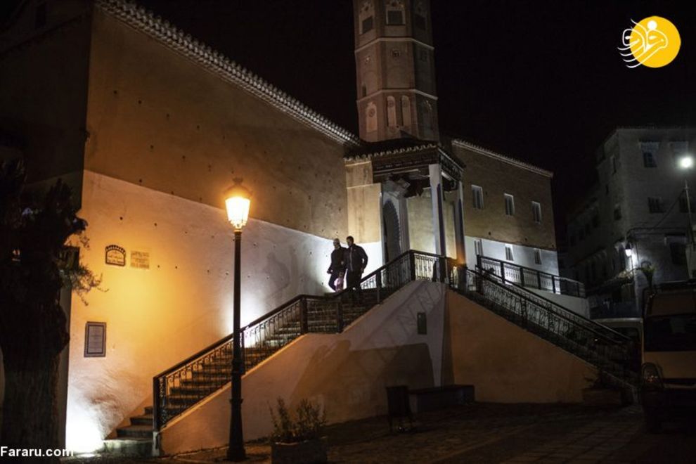 شهر آبی رنگ مراکش، عاری از ابتلا به کرونا است/ تصاویر‌