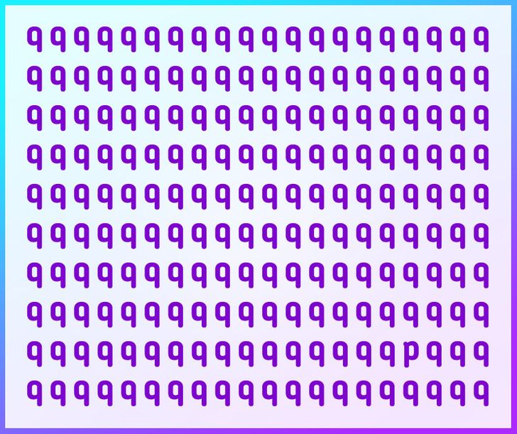 معما: حرف متفاوت را در این تصاویر پیدا کنید