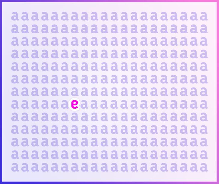 معما: حرف متفاوت را در این تصاویر پیدا کنید