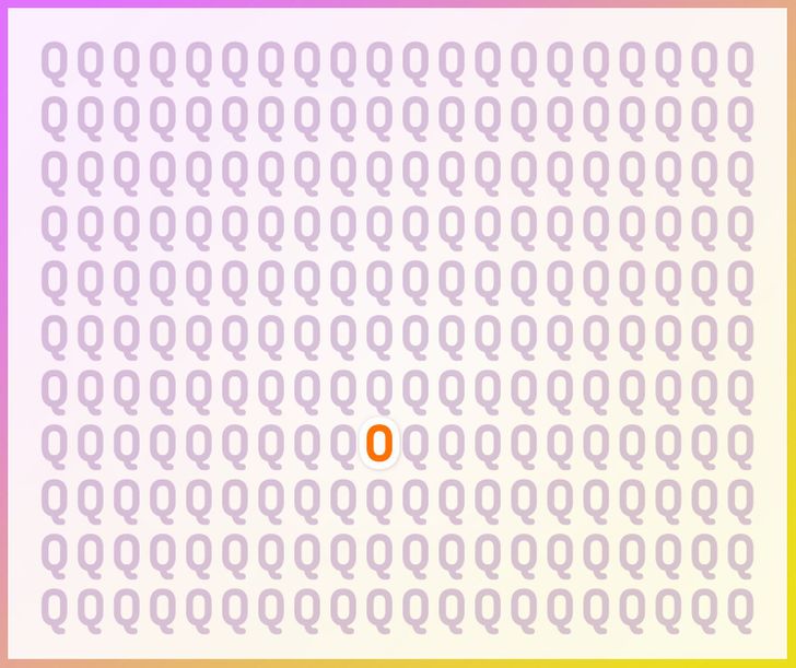 معما: حرف متفاوت را در این تصاویر پیدا کنید