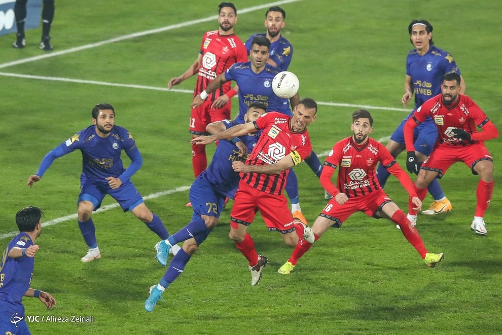 تصاویر دیدنی‌ دربی ۹۴