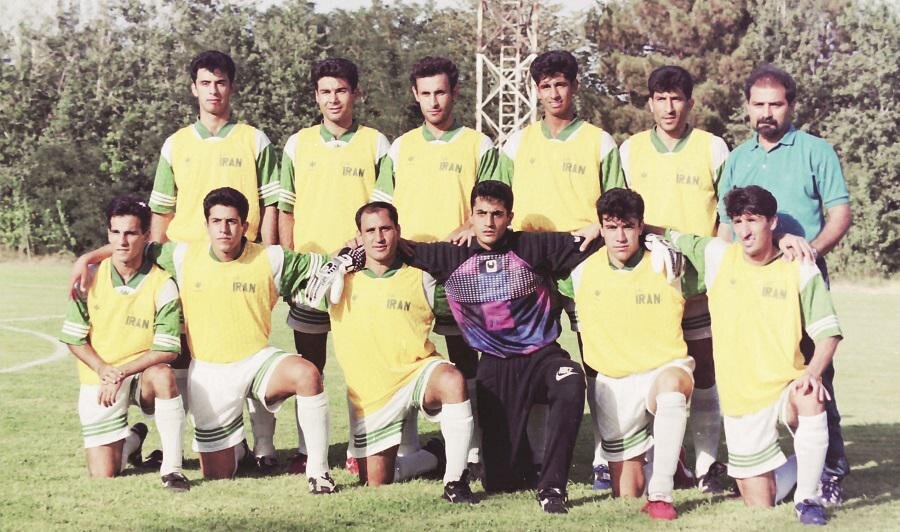 عکس نوستالژیک تیم ملی فوتبال در تابستان 1376