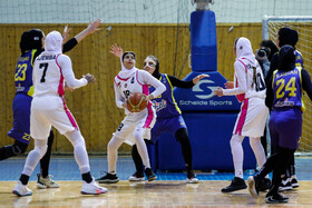 دیدار تیم‌های بسکتبال زنان نارسینا تهران و نامی‌نو اصفهان