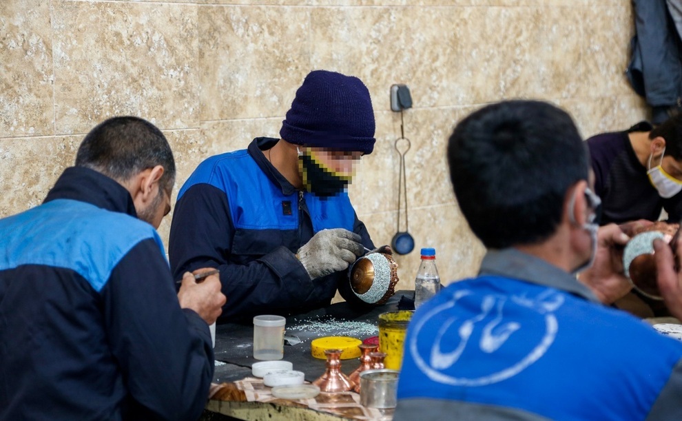 تولید صنایع دستی زیبا در زندان/ تصاویر‌