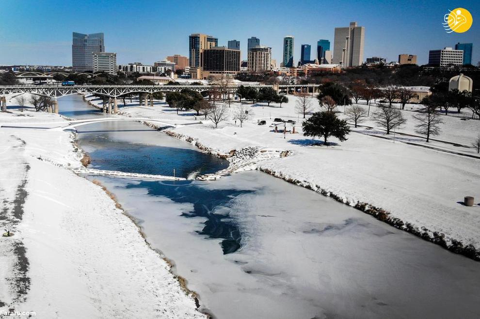 تگزاس یخ زد!/ تصاویر