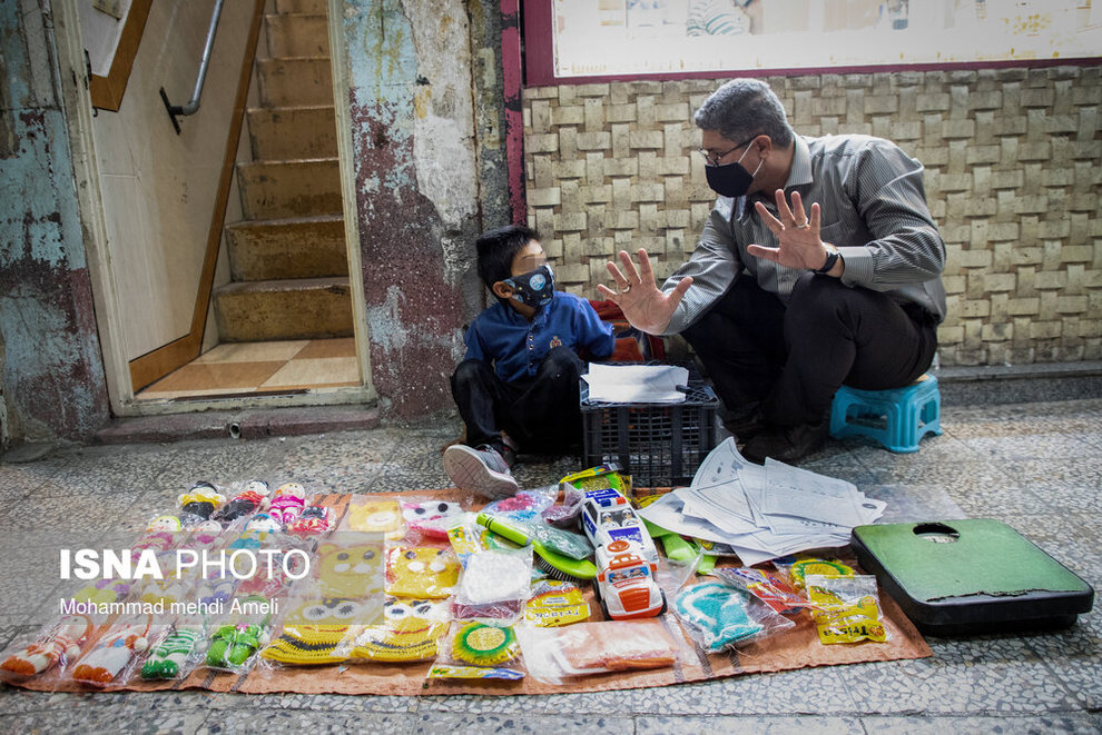 درس و آموزش به کودکان کار در خیابان/ تصاویر‌