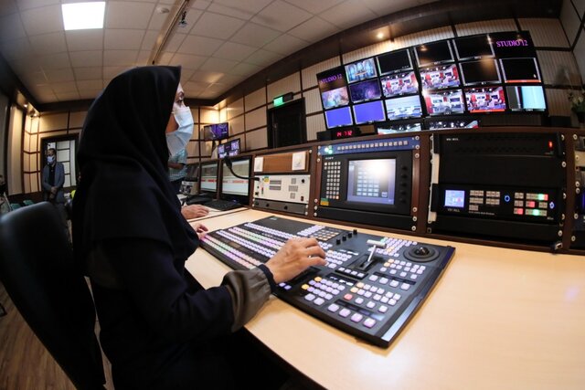 تصاویری از دکور برنامه های انتخاباتی تلویزیون