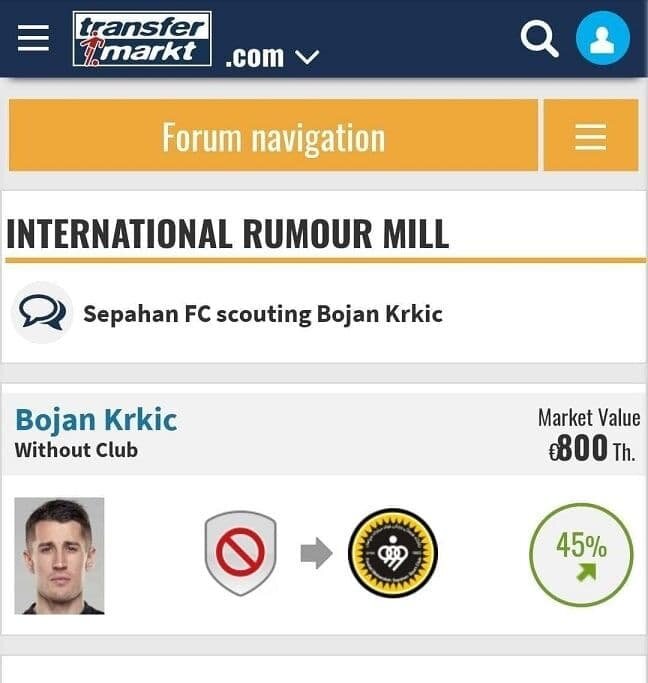 سپاهان به دنبال ستاره سابق بارسلونا/عکس