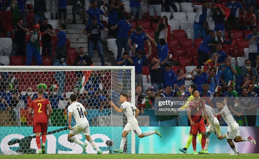 ایتالیا با غلبه بر اژدها حریف اسپانیا شد