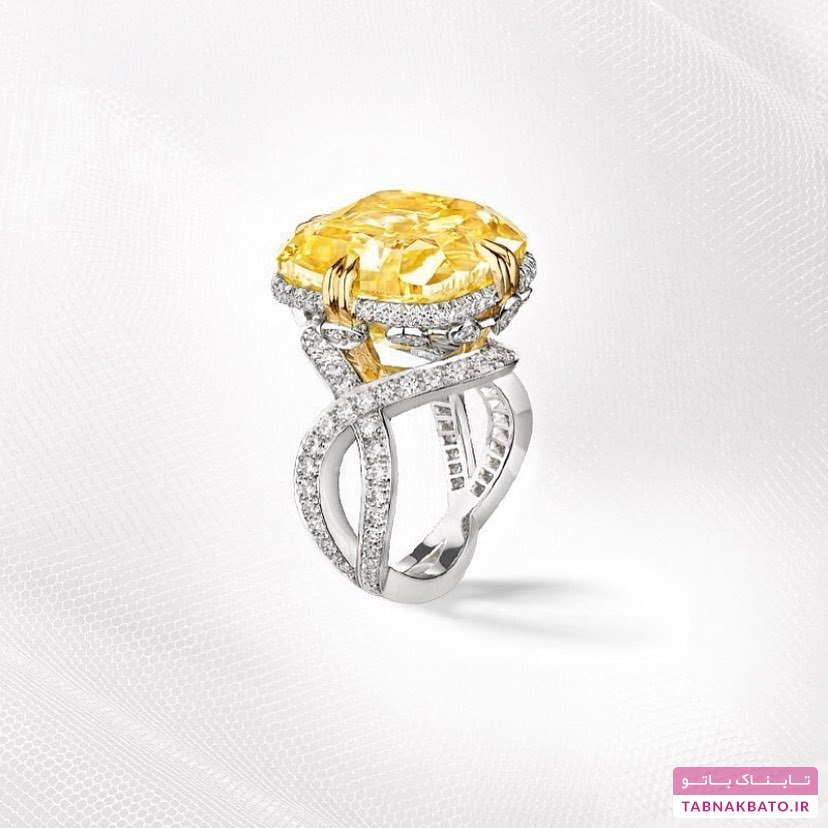 شگفتی الماس و سنگ‌های زرد در جواهرات